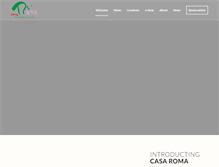 Tablet Screenshot of casaroma.com.sg